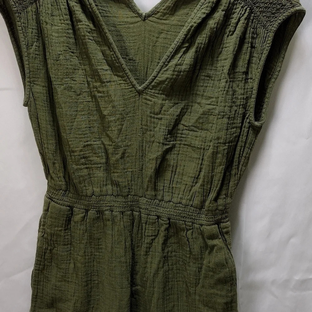 Xirena Nell gauze cotton basil jumpsuit Size Small - Picture 9 of 10